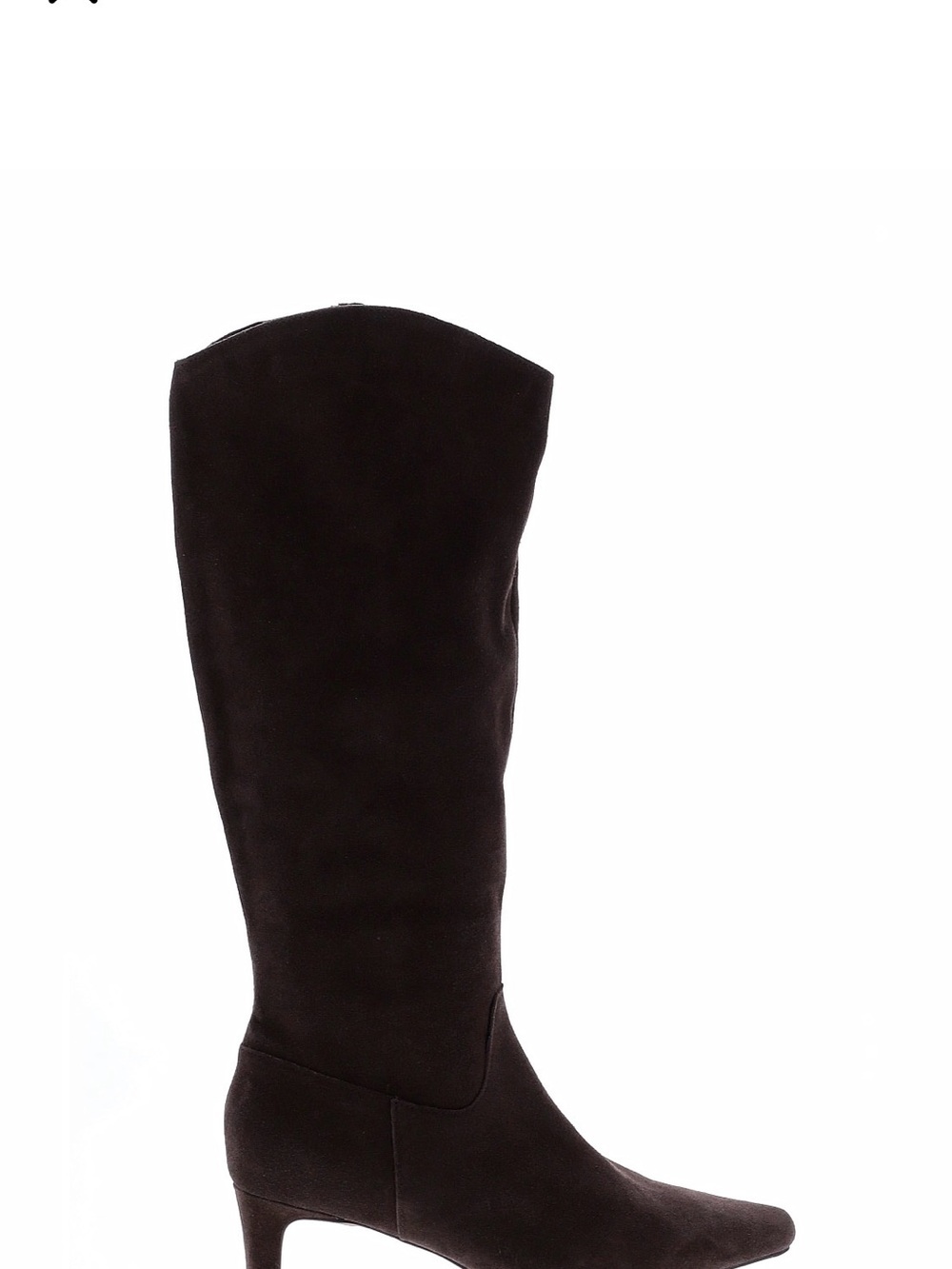 Tahari Brown Knee High 100% Suede Long Boots 9.5